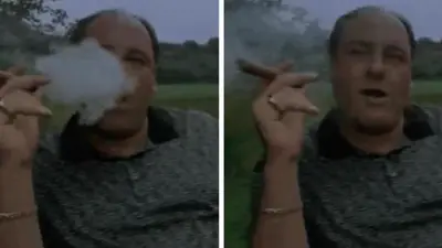 Tony Soprano the don meme template