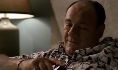 Tony Soprano Thinking meme template