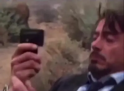 Tony Stark ambush meme template