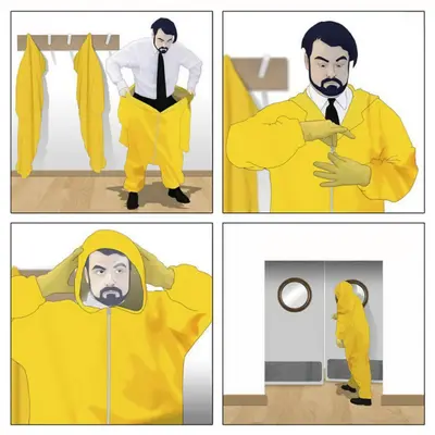 Toxic suit section commentaires meme template