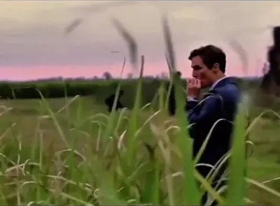 True Detective (Cornfield) meme template