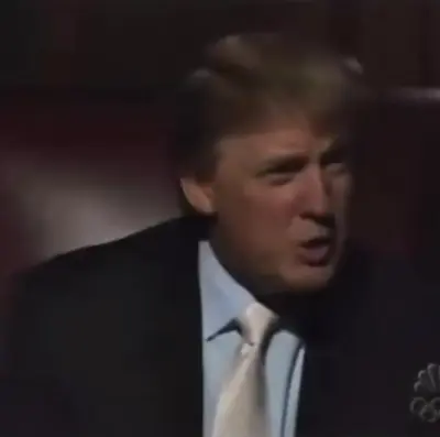 Trump are you a homosexual meme template