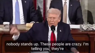 Trump State Of The Union These People Are Crazy meme template