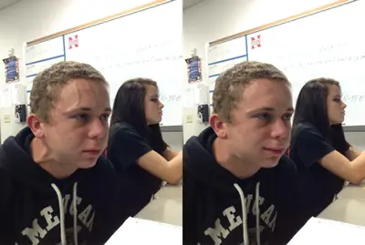 Trying not to laugh meme template