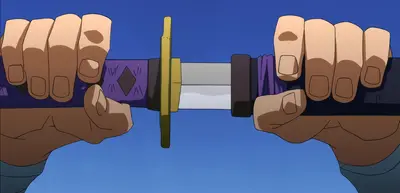 Unsheathing the sword kamina's sword 1 gurren lagann, kamina l'épée dégainée l'épée de kamina meme template