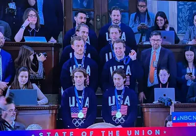 USA Hockey State of the Union meme template