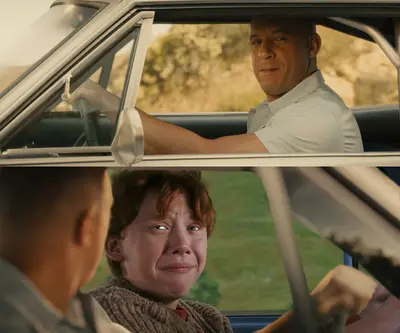 Vin Diesel Ron Weasley meme template