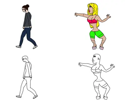 Virgin vs chad girl meme template