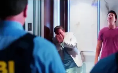War Dogs arrested scene meme template
