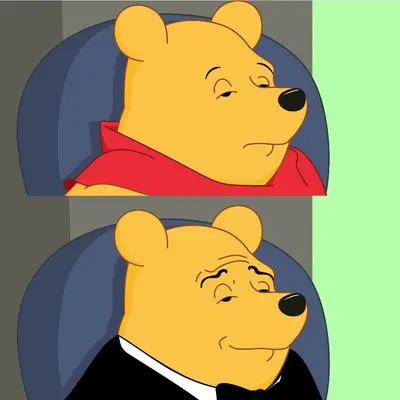 Winnie the pooh meme template