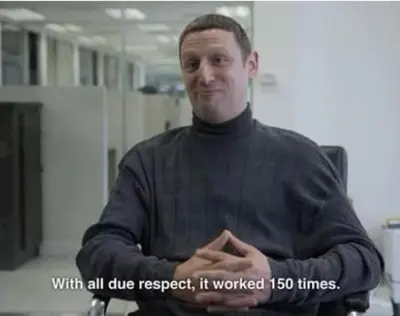 With all due respect... meme template