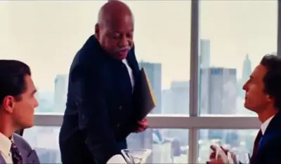 Wolf of Wall Street drinks meme template